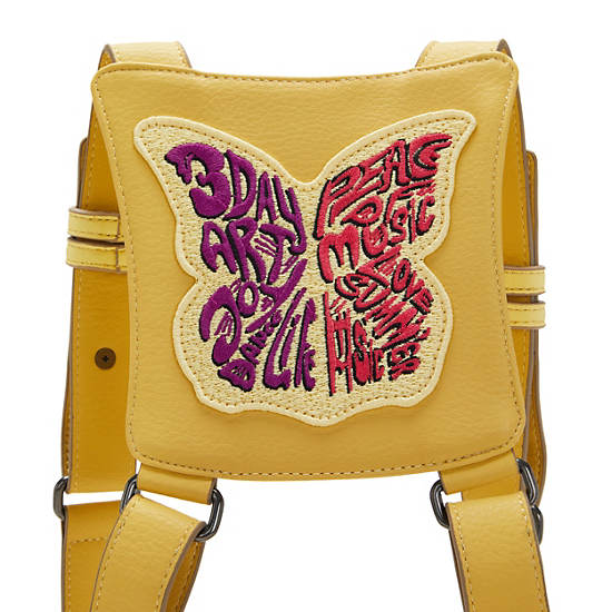 Kipling Seen It Woodstock Bag Vest Bags Woodstock Yellow | CA 2171AH